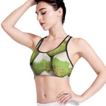 Coconut 3D Print Women's Sports Bra