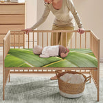 Coconut Leaf Print Baby Crib Sheet