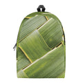 Coconut Leaf Print School Backpack