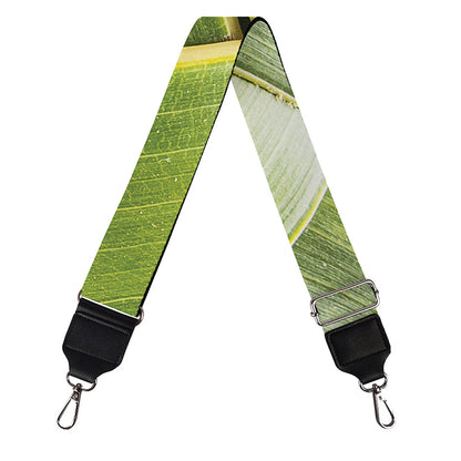 Coconut Leaf Print Bag Strap