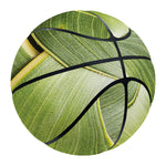 Coconut Leaf Print Basketball