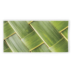 Coconut Leaf Print Beach Towel