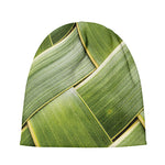 Coconut Leaf Print Beanie