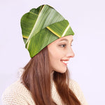 Coconut Leaf Print Beanie