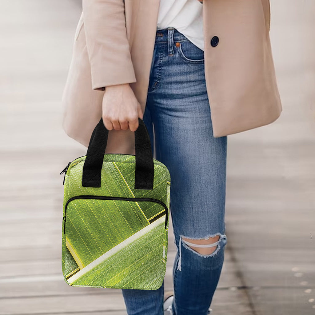 Coconut Leaf Print Bible Tote Bag