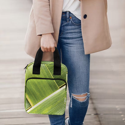 Coconut Leaf Print Bible Tote Bag