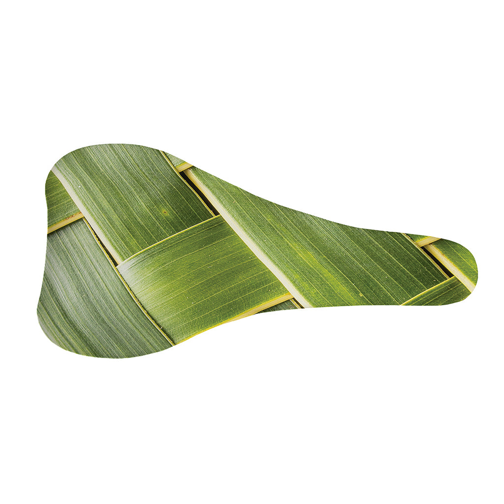 Coconut Leaf Print Bicycle Seat Cover
