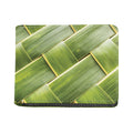 Coconut Leaf Print Bifold Wallet