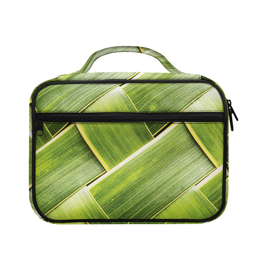 Coconut Leaf Print Briefcase Bible Bag
