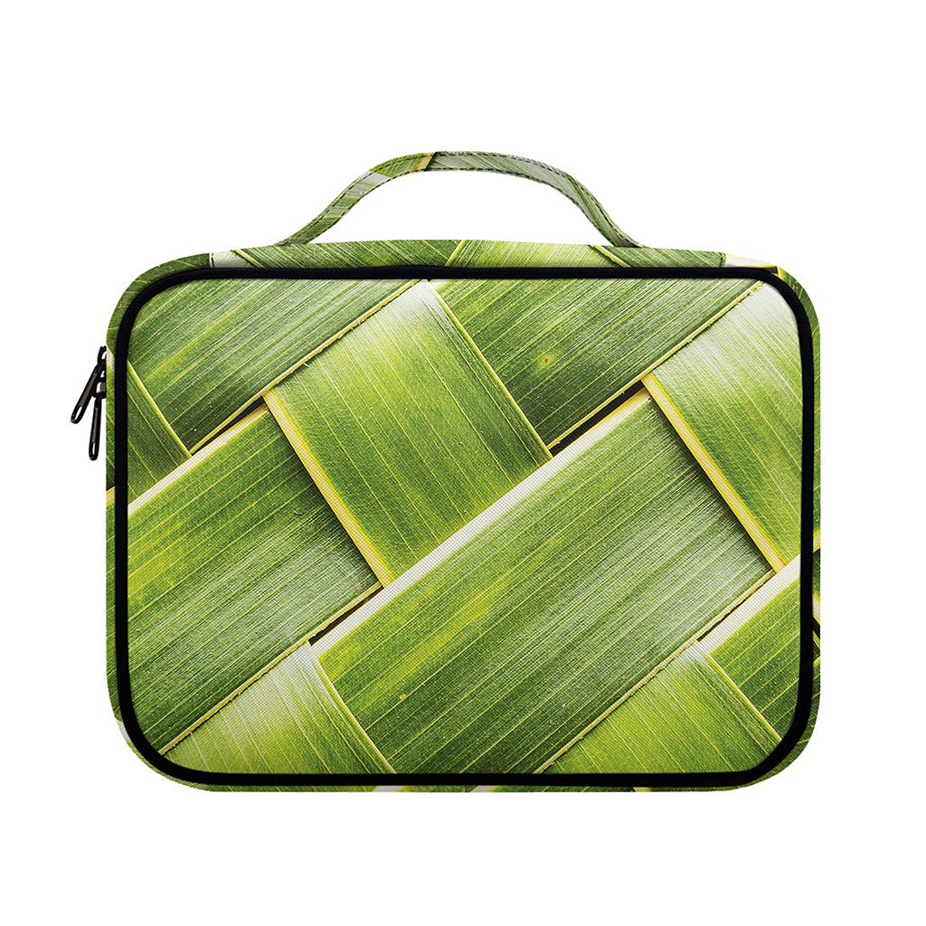Coconut Leaf Print Briefcase Bible Bag