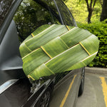 Coconut Leaf Print Car Side Mirror Covers