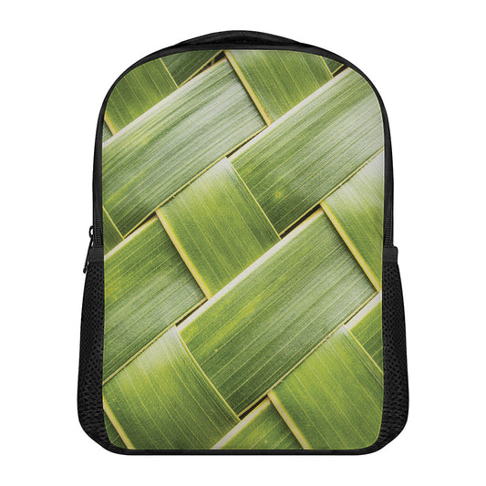 Coconut Leaf Print Casual Backpack