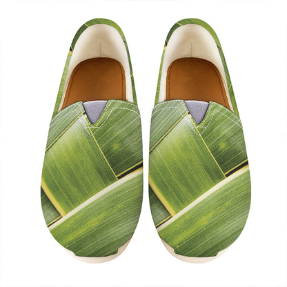 Coconut Leaf Print Casual Shoes