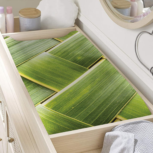 Coconut Leaf Print Changing Pad Cover