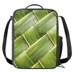 Coconut Leaf Print Crossbody Lunch Bag