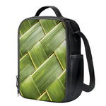 Coconut Leaf Print Crossbody Lunch Bag