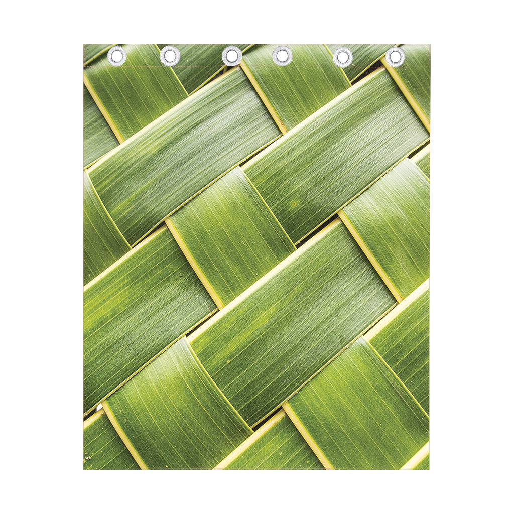 Coconut Leaf Print Curtain
