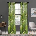 Coconut Leaf Print Curtain
