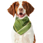 Coconut Leaf Print Dog Bandana