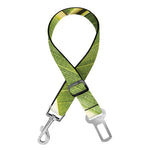 Coconut Leaf Print Dog Seat Belt