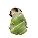 Coconut Leaf Print Dog Zip Up Jacket