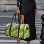 Coconut Leaf Print Duffle Bag