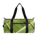 Coconut Leaf Print Gym Bag