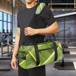 Coconut Leaf Print Gym Bag