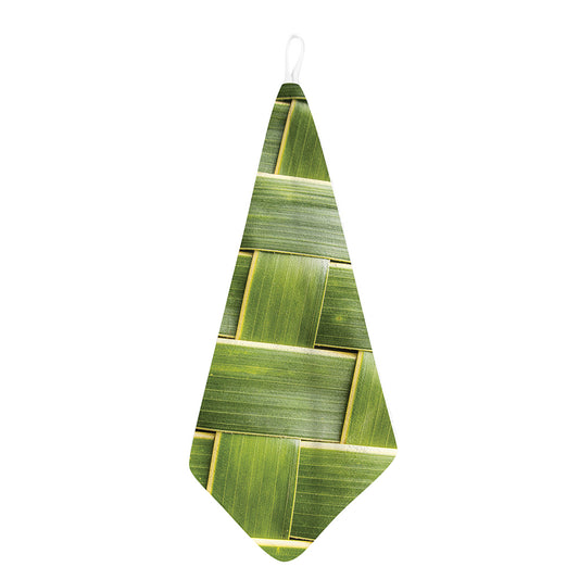 Coconut Leaf Print Hand Towel
