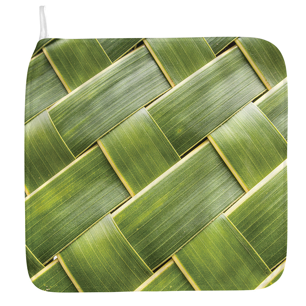 Coconut Leaf Print Hand Towel