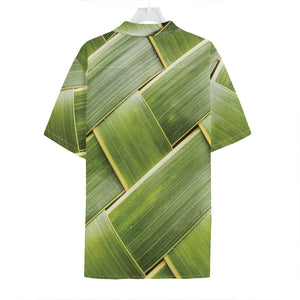 Coconut Leaf Print Hawaiian Shirt