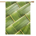 Coconut Leaf Print House Flag