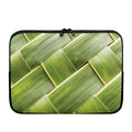 Coconut Leaf Print Laptop Sleeve