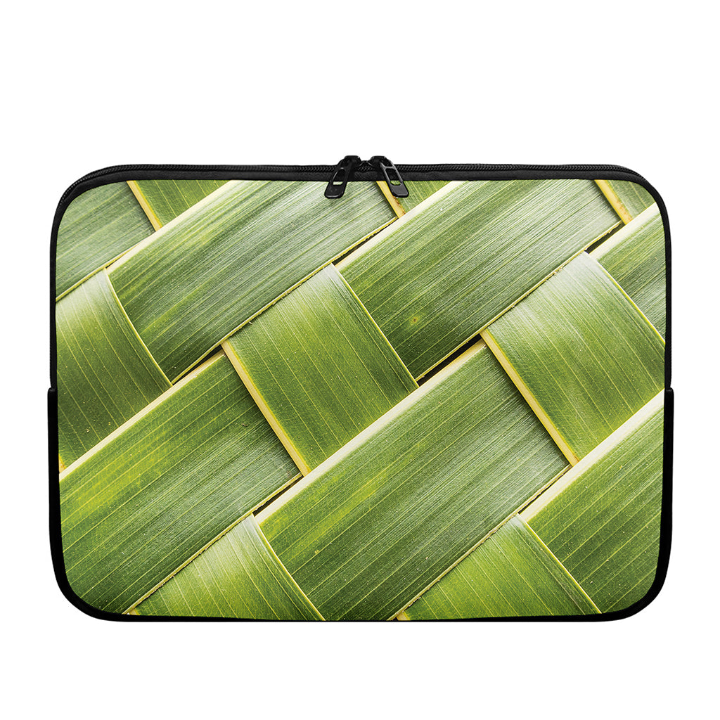 Coconut Leaf Print Laptop Sleeve