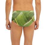 Coconut Leaf Print Men's Briefs