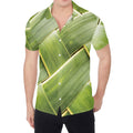 Coconut Leaf Print Men's Shirt