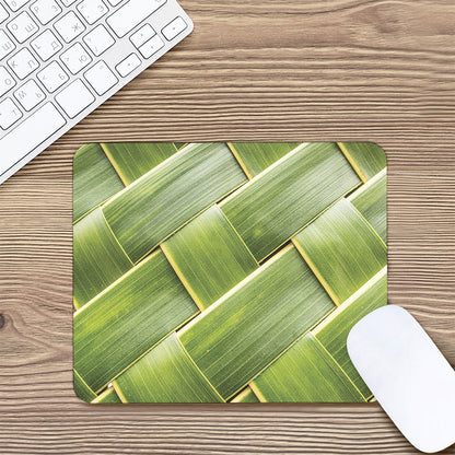 Coconut Leaf Print Mouse Pad