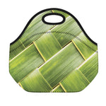 Coconut Leaf Print Neoprene Lunch Bag