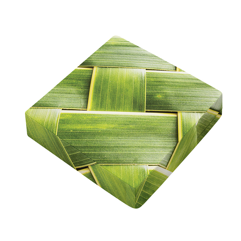 Coconut Leaf Print Outdoor Seat Cushion Cover