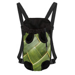 Coconut Leaf Print Pet Carrier Backpack