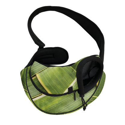 Coconut Leaf Print Pet Sling Carrier