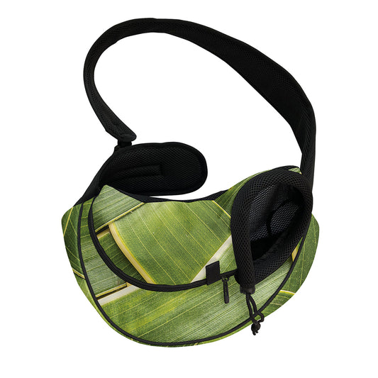 Coconut Leaf Print Pet Sling Carrier