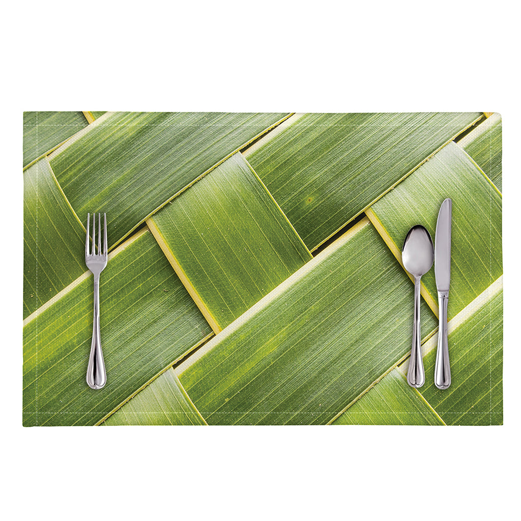 Coconut Leaf Print Placemat