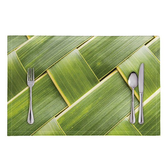 Coconut Leaf Print Placemat