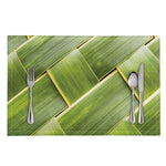 Coconut Leaf Print Placemat