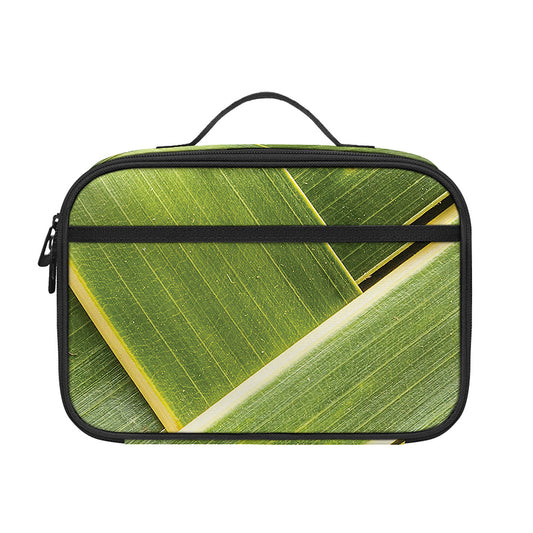 Coconut Leaf Print Portable Lunch Bag