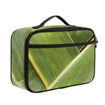 Coconut Leaf Print Portable Lunch Bag