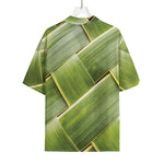 Coconut Leaf Print Rayon Hawaiian Shirt