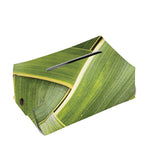 Coconut Leaf Print Rectangle Tissue Box Cover