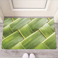 Coconut Leaf Print Rubber Doormat